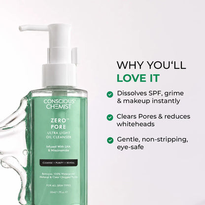 Zero Pore Ultra Light Cleanser