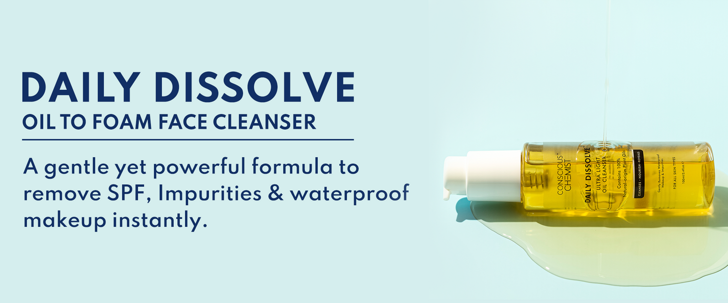Daily dissolve oil to foam cleanser