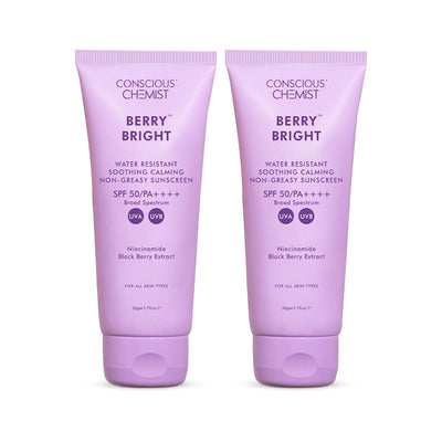 Berry Bright Sunscreen | SPF50 PA ++++ | 50 Gm | Special Offer