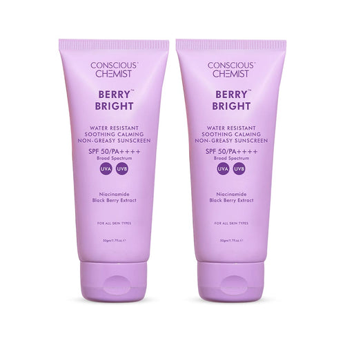 Berry Bright Sunscreen | SPF50 PA ++++ | 50 Gm
