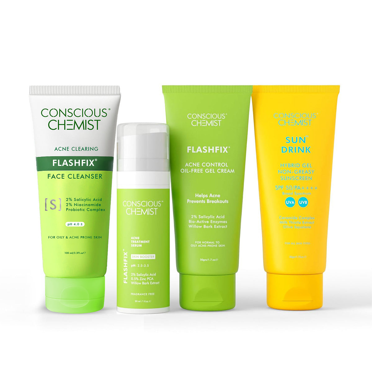 Anti Acne Routine with Salicylic Acid