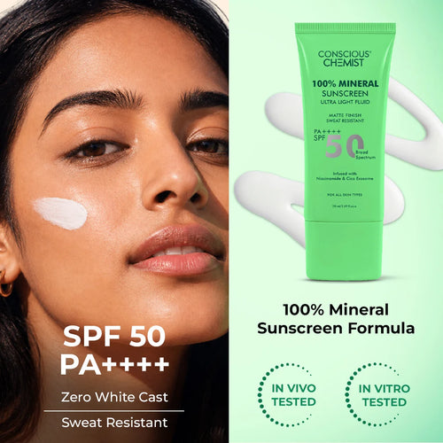 100% Mineral Sunscreen SPF 50 PA++++ | Flash Sale