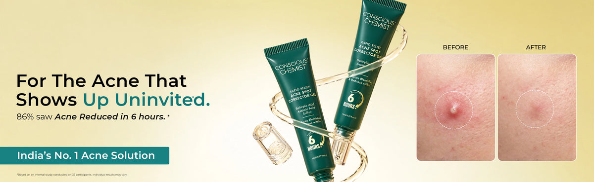 Acne dark spot corrector gel