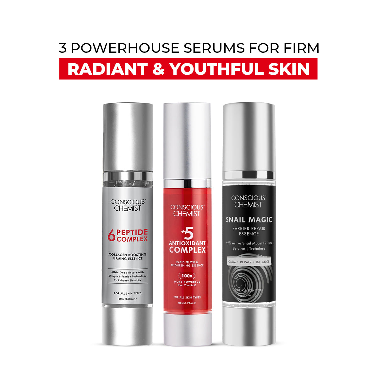 Anti-Aging & Skin Repair Skincare Bundle