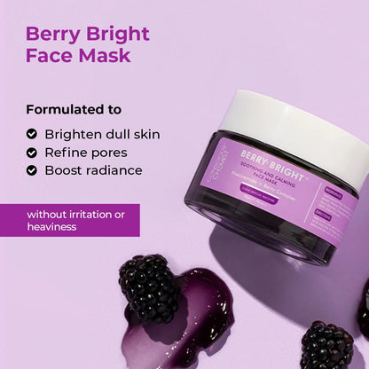 Berry Bright Niacinamide Face Mask | 50 gms