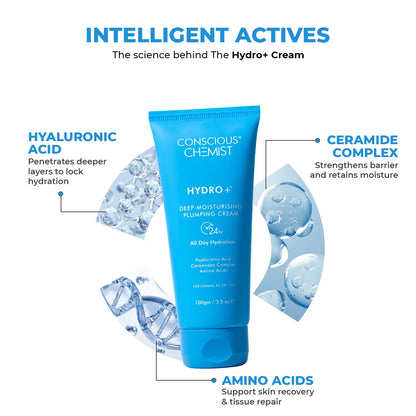 Hydro+ Multi Hyaluronic Acid Moisturiser | 100 gm