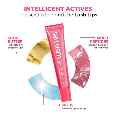 Glossy Peptide Lip Balm | Pinky Promise | Hydrates & Plumps | Super Saver Sale