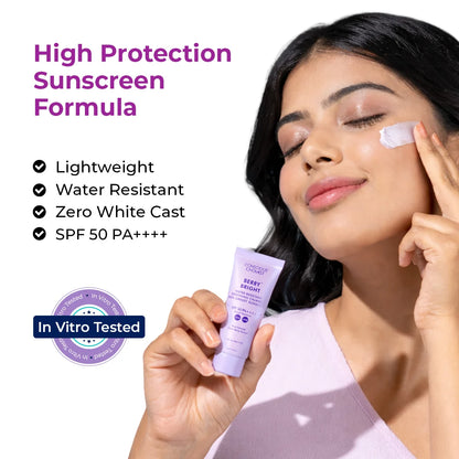Berry Bright Sunscreen Mini | Pack of Two | 2x20 Gms