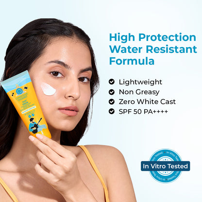 Sun Drink Unwind Edition Ceramide Sunscreen | SPF 50 PA++++ | 50 gms