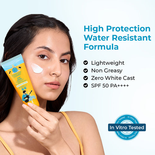 Sun Drink Unwind Edition Ceramide Sunscreen | SPF 50 PA++++ | 50 gms | Flash Sale