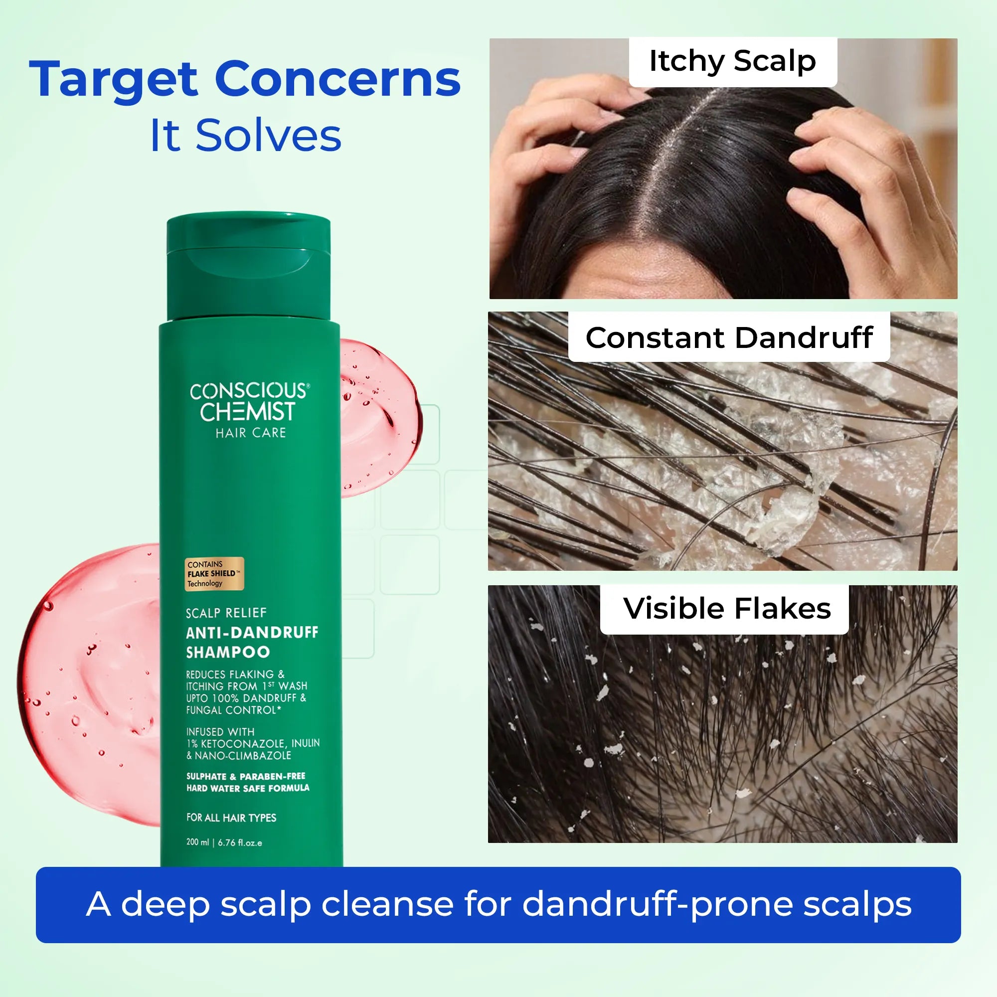 Scalp Relief Anti-Dandruff Shampoo