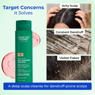 Scalp Relief Anti-Dandruff Shampoo