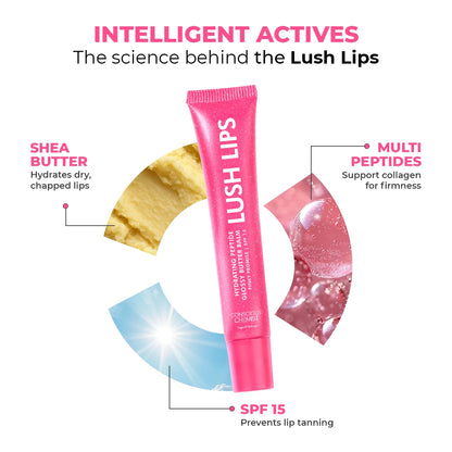 Glossy Peptide Lip Balm | Pinky Promise | Hydrates & Plumps | 15 gms