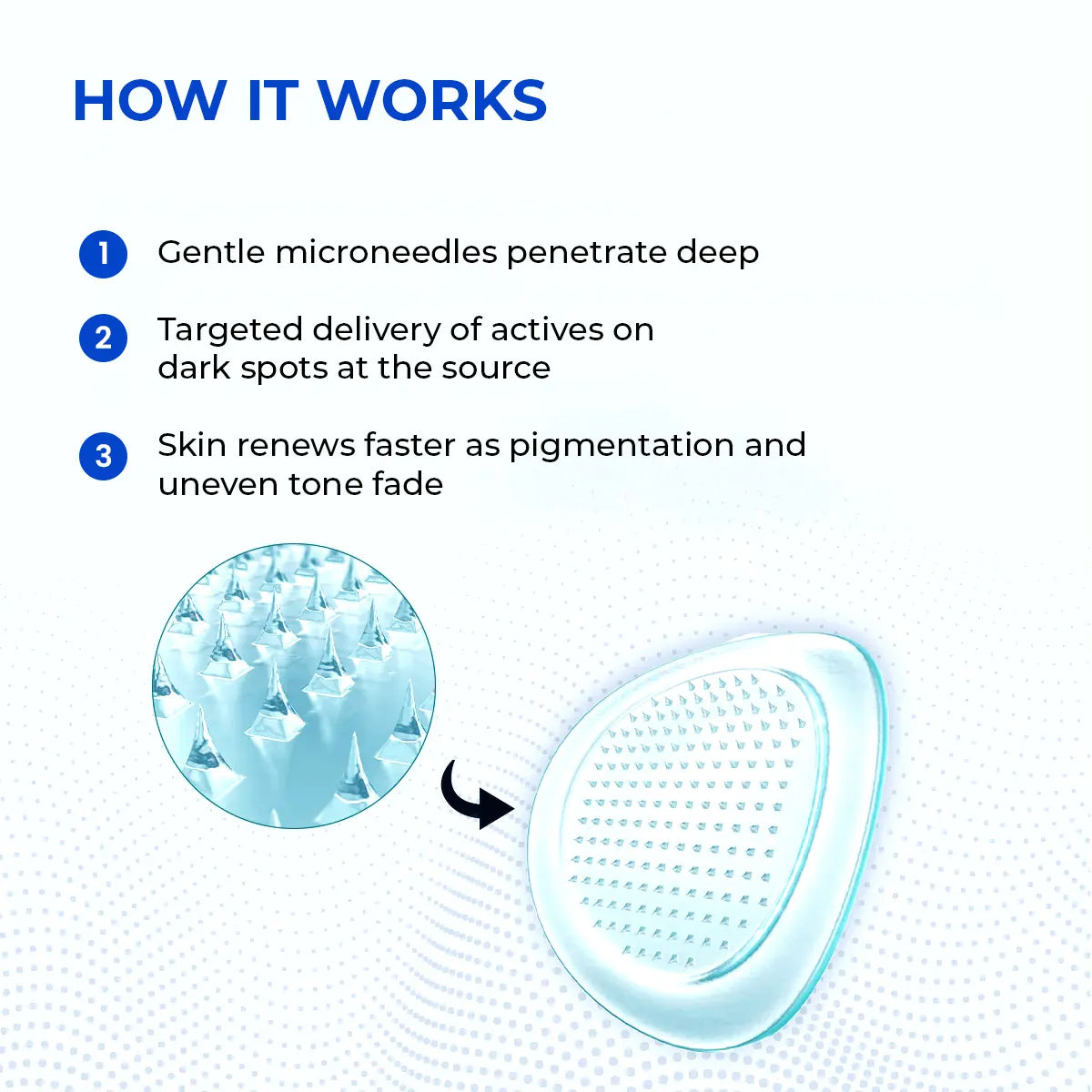 Microneedle Patch For Dark Spot Removal | 4 Patches