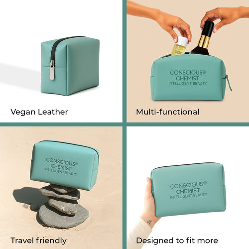Good-To-Go Travel Pouch | Faux Leather | Flash Sale