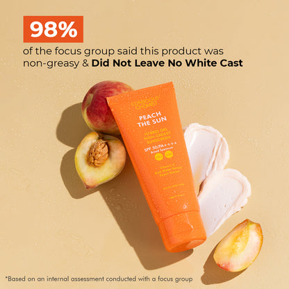 Vitamin C Sunscreen | SPF 50 PA++++ | Zero Whitecast | 50 gm