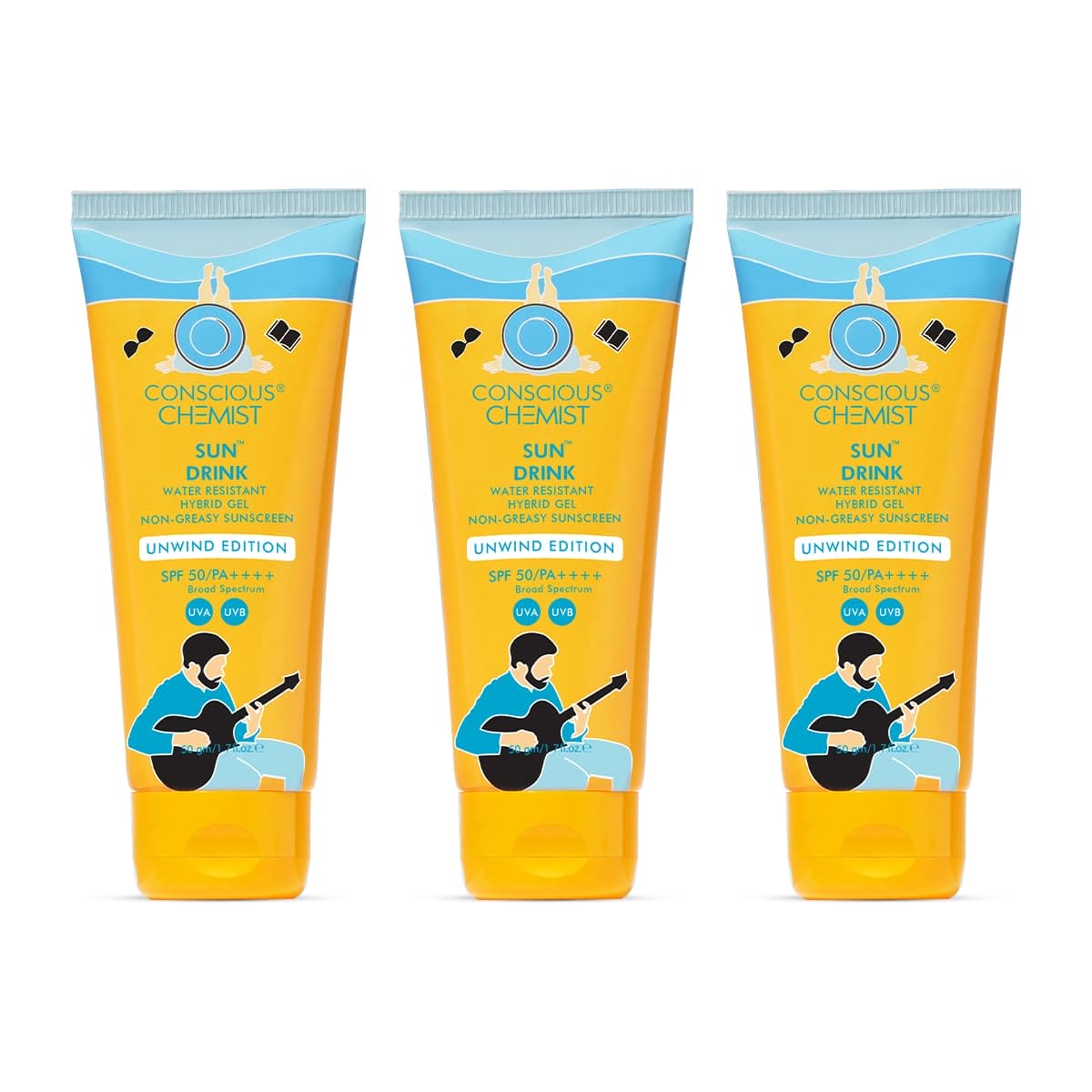 Unwind Sunscreen Pack Of 3