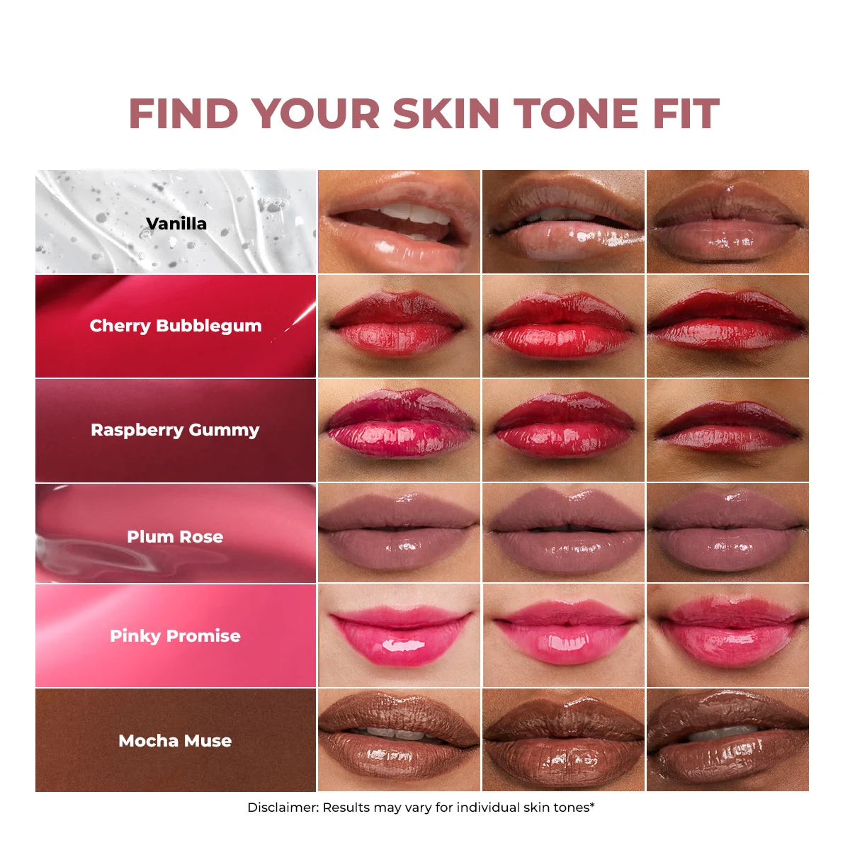 Glossy Peptide Lip Balm | Plum Rose | Hydrates & Plumps | Lush Lips