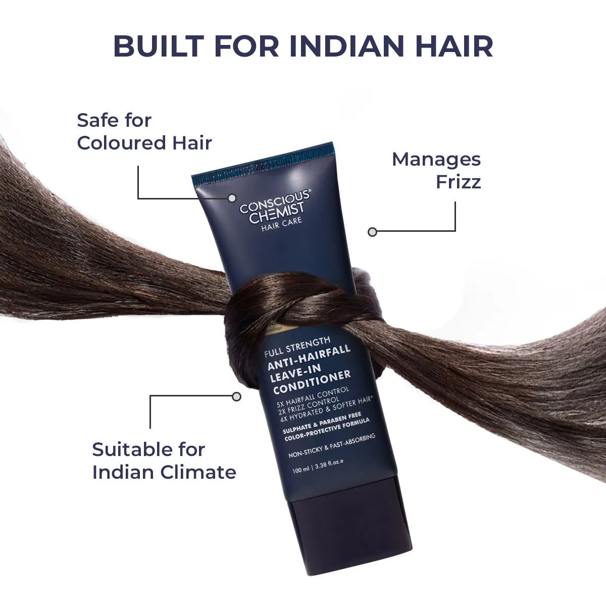 Anti-Hairfall Leave-In Conditioner | Frizz Control