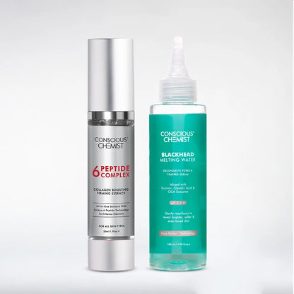 Smooth & Firm Duo | Blackhead Melting Water & 6 Peptide Serum | Combo