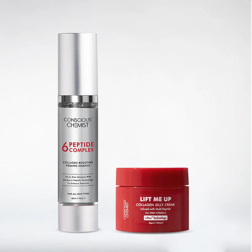 Collagen & Firming Duo | Peptide Serum & Jelly Cream | flat 50