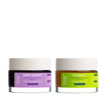 Radiance + Exfoliating De-Tan Face Mask Pack (Set of 2) | 100 gm