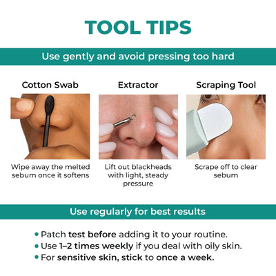Blackhead Melting Water + Toolkit |  130 ml + 1  Nos.