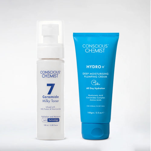 Barrier Repair & Hydration Duo | Milky Toner & Moisturizer | Combo