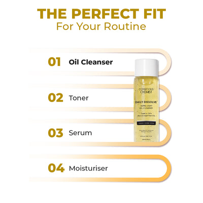 Daily Dissolve Oil Cleanser | Makeup Remover