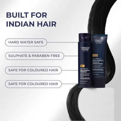Anti-Hairfall Strength Duo | Shampoo & Conditioner | Reduces Hairfall & Frizz | shop all