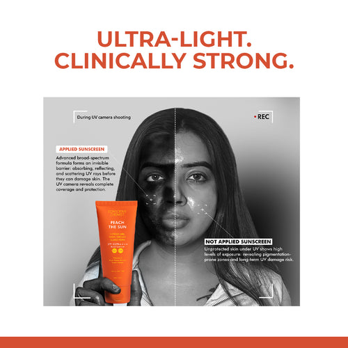 Peach The Sun | SPF 50 PA++++ | 50 gms | Flash Sale