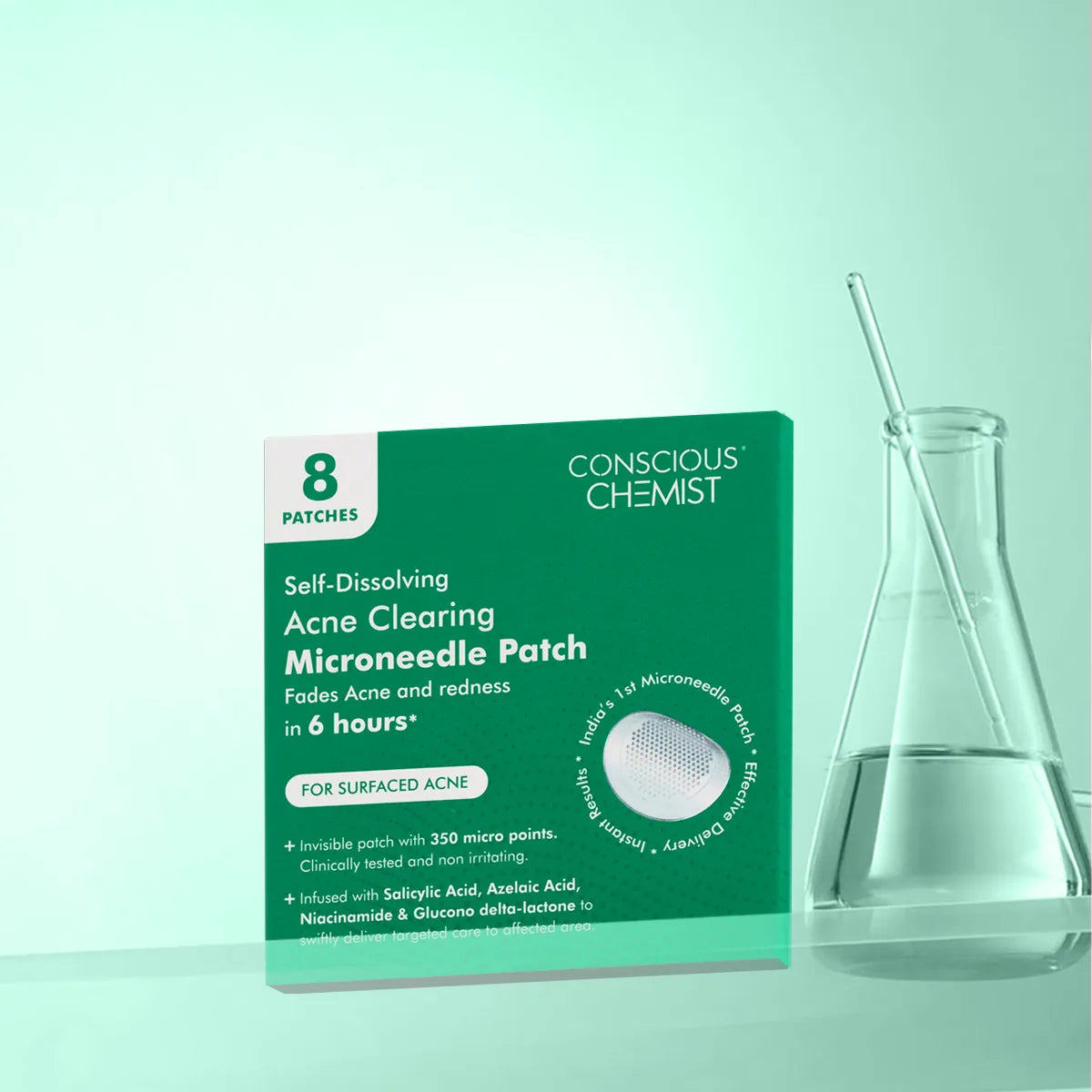 Self Dissolving Microneedle Acne Patches | 8 Patches | Flash Sale