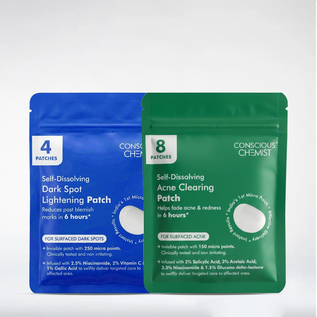 Spot Correction Duo | Microneedle Dark Spot Patch & Acne Patch