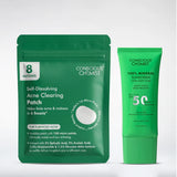 Acne Protect Duo | Microneedle Acne Patch & Mineral Sunscreen | Combo