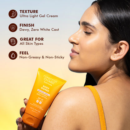 Sunscreen Body Lotion | SPF 50 PA++++ | Broad Spectrum Protection | 150 gm