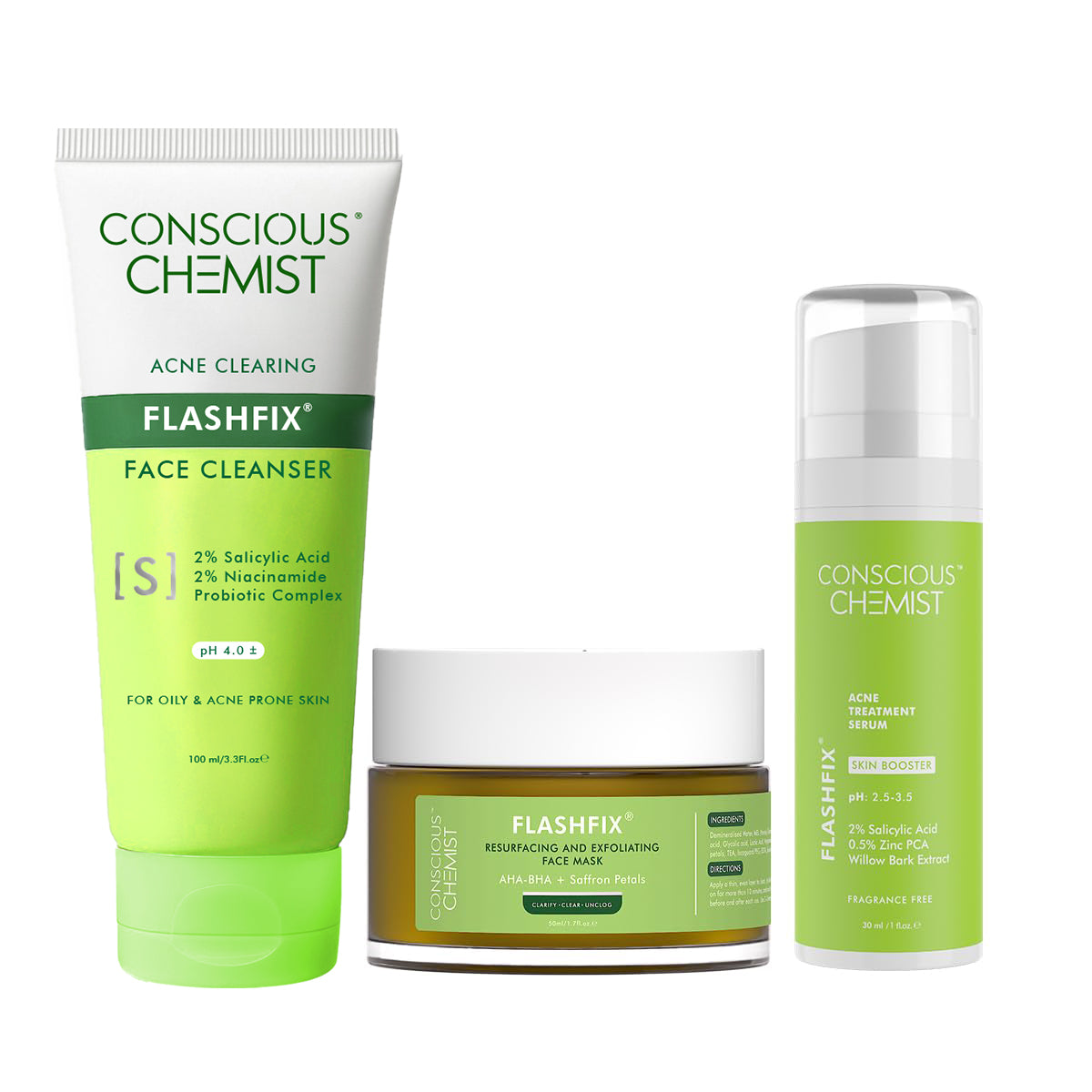 Acne Routine Kit Pack Of 3