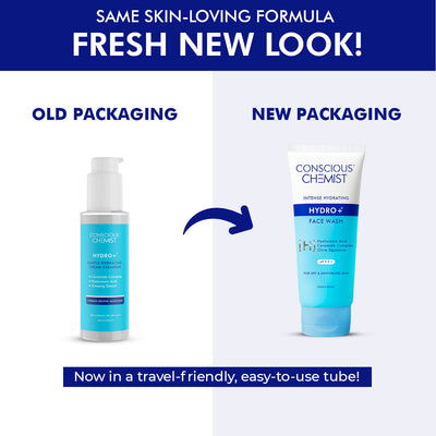 Hydrating Face Wash For Dry Skin | Hyaluronic Acid & Ceramides | Slashed