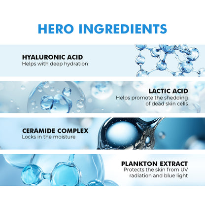 Hydrating & Plumping Serum | 1% Multi-Molecular Hyaluronic Acid | 30 ml