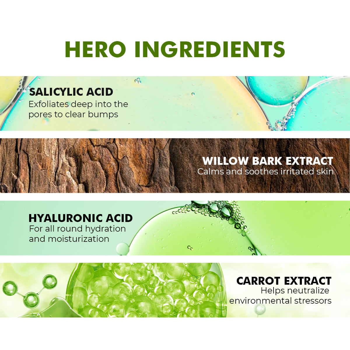 Acne Treatment Serum | 2% Salicylic Acid & Willow Bark | 30 ml