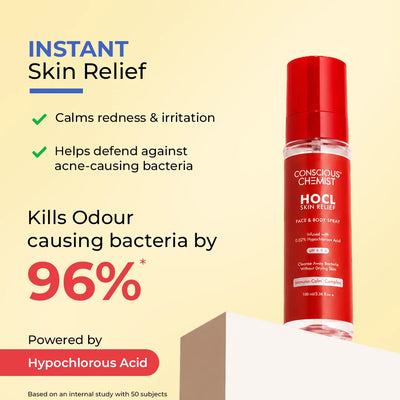 Acne Control Routine | FlashFix Face Wash, HOCL Spray & Mineral Sunscreen | flat 50