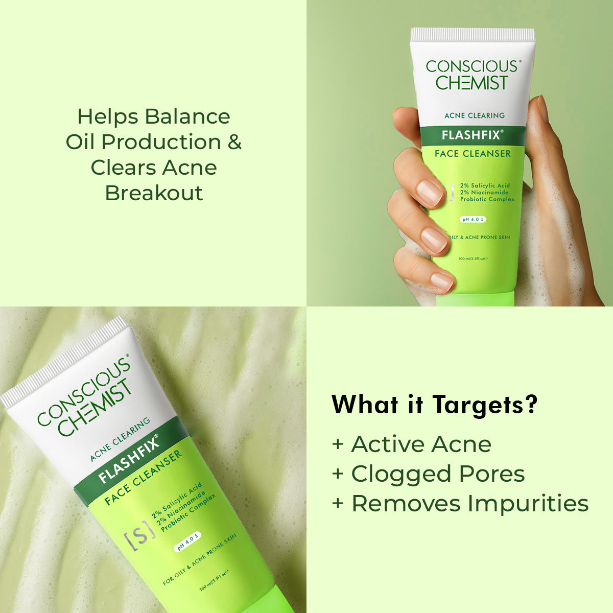 Acne Routine Kit Pack Of 3