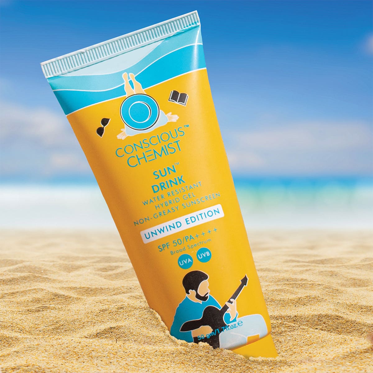 Ceramide Sunscreen | Water Resistant SPF 50 PA++++ | 50 gm