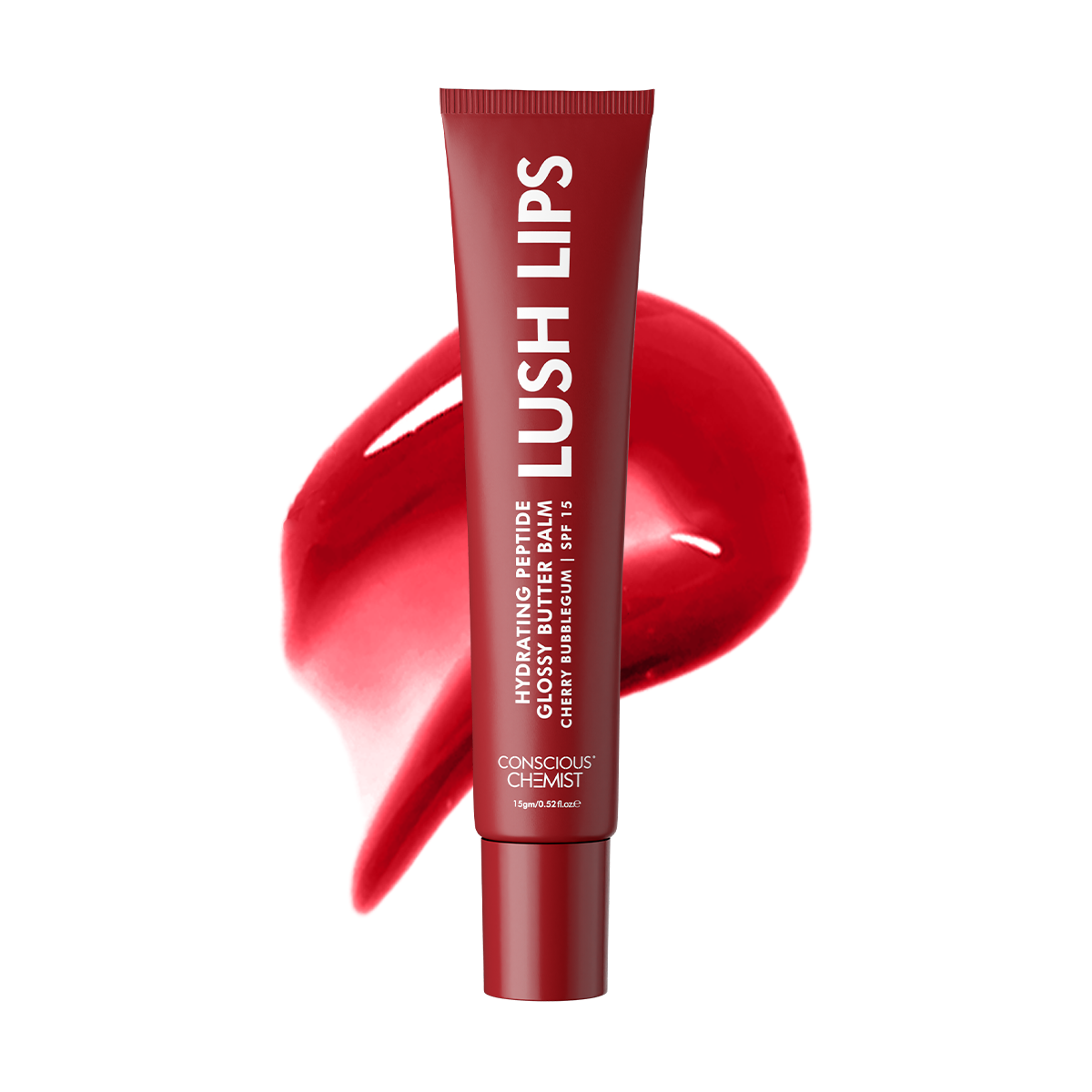 Glossy Peptide Lip Balm | 12 Hrs Hydration | Lush Lips - 15 gms