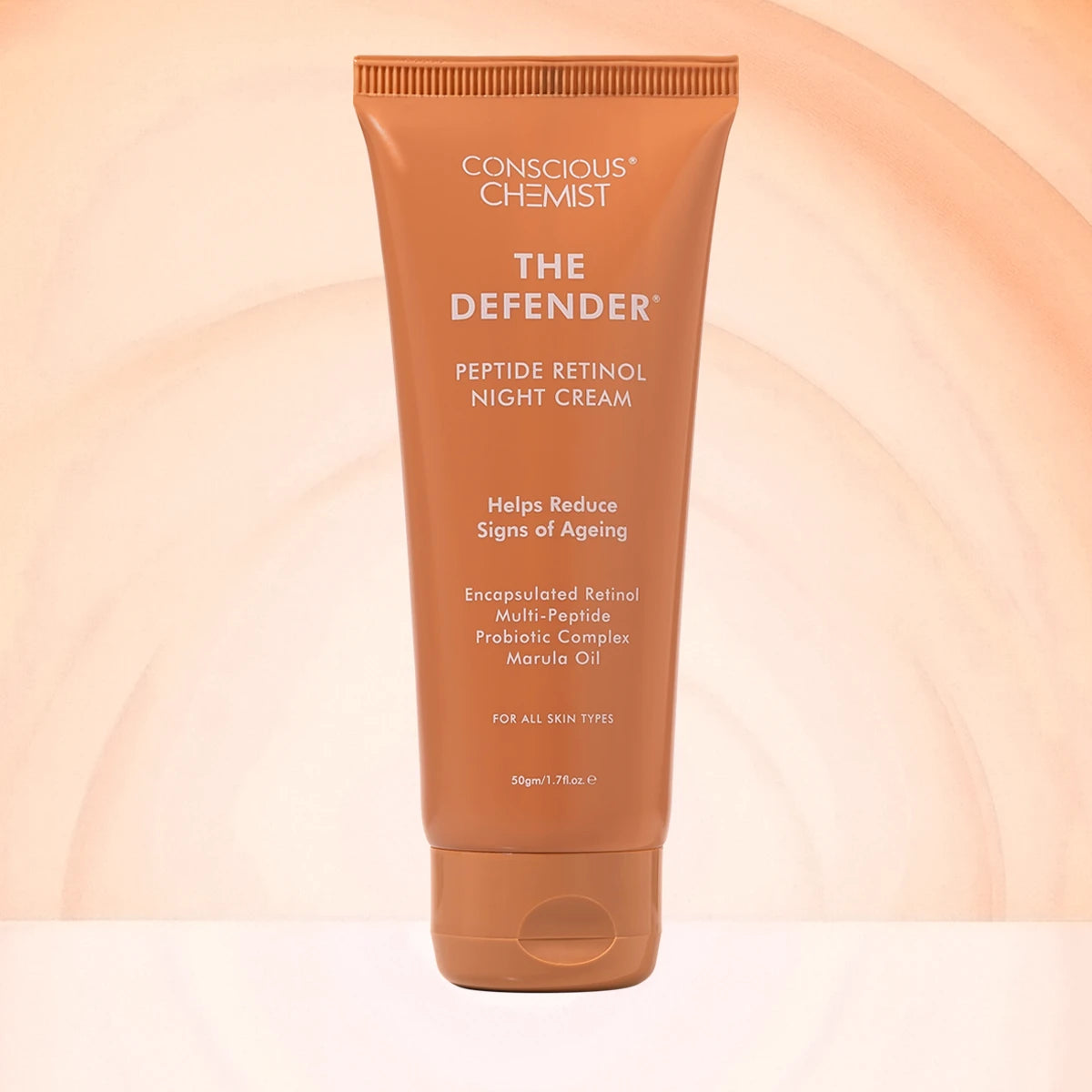 Defender Multi Peptide Retinol Night Anti Ageing Cream | 50 gms
