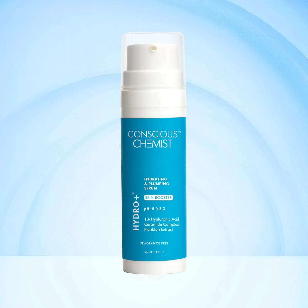 Hydro+ Hydrating & Plumping Serum | 1% Multi-Molecular Hyaluronic Acid | 30 ml
