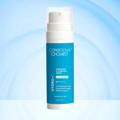 Hydro+ Hydrating & Plumping Serum | 1% Multi-Molecular Hyaluronic Acid | 30 ml