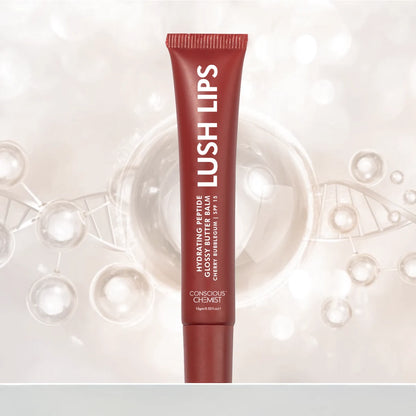 Glossy Peptide Lip Balm | 12 Hrs Hydration | Lush Lips - 15 gms