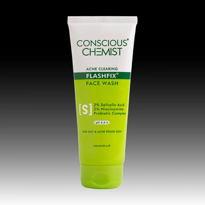 Oil Control & Acne Clearing Exfoliating Face Wash | AHA, BHA & CICA Extract | 100 ml