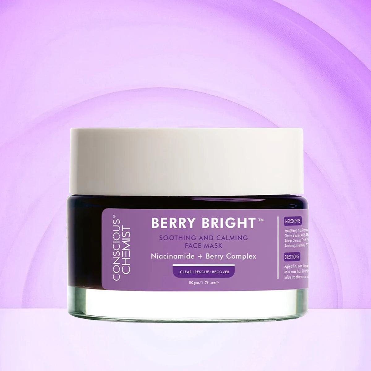 Berry Bright Niacinamide Face Mask | 50 gms