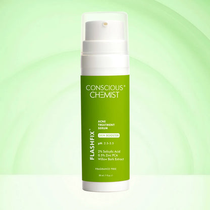 FlashFix Acne Treatment Serum | 2% Salicylic Acid & Willow Bark | 30 ml